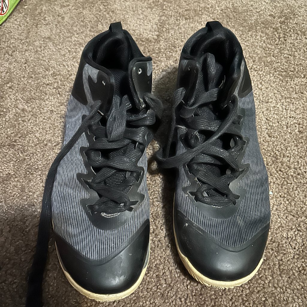 Jordan Super.Fly 3 Black/White-Dark Grey Men's Basketball Shoes Size 10.5